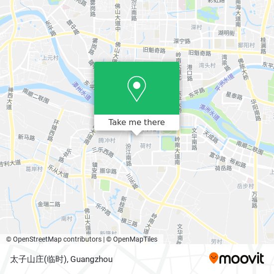 太子山庄(临时) map