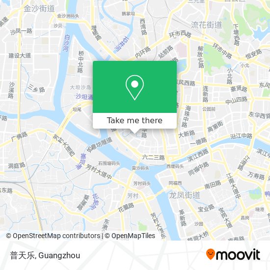 普天乐 map