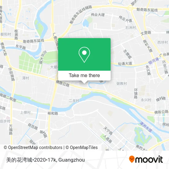 美的花湾城•2020•17k map