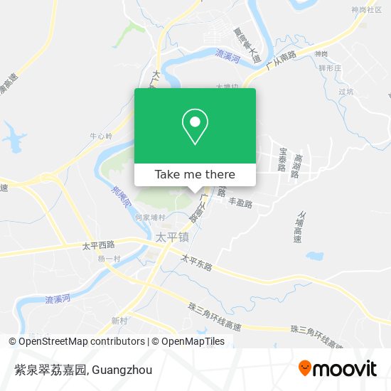 紫泉翠荔嘉园 map