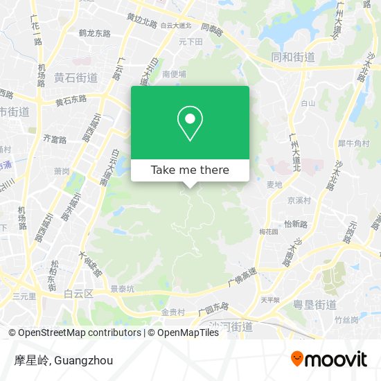 摩星岭 map