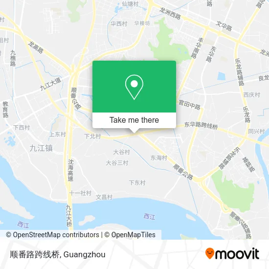 顺番路跨线桥 map