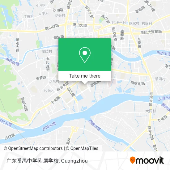 广东番禺中学附属学校 map