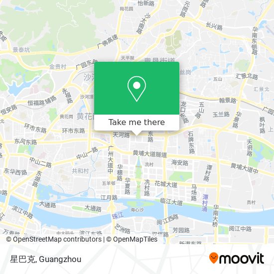 星巴克 map