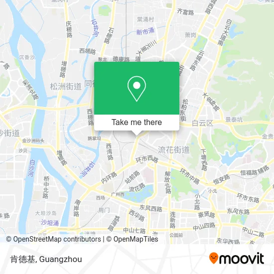 肯德基 map