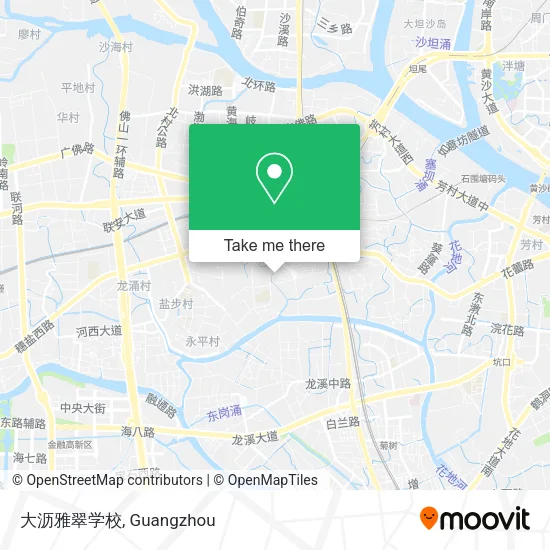 大沥雅翠学校 map