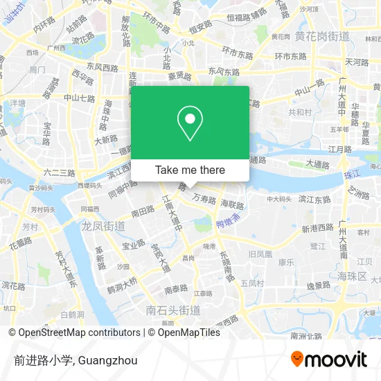 前进路小学 map