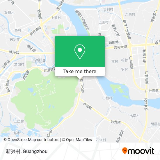 新兴村 map