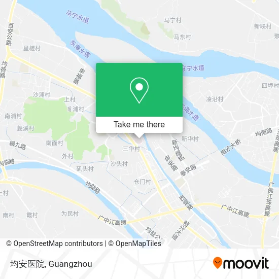 均安医院 map
