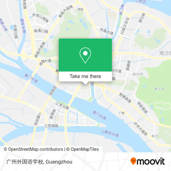 广州外国语学校 map