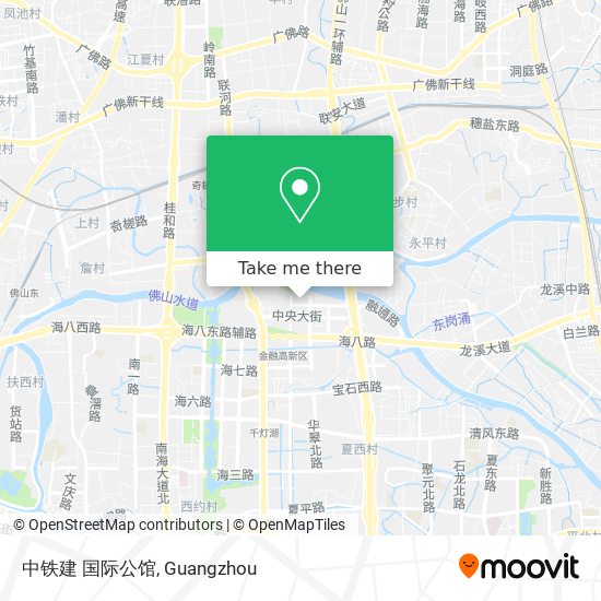 中铁建 国际公馆 map