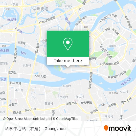 科学中心站（在建） map
