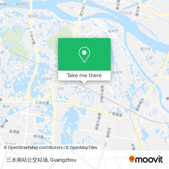 三水南站公交站场 map