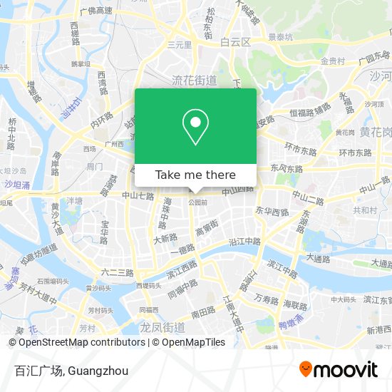 百汇广场 map