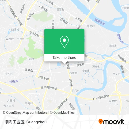 潮海工业区 map