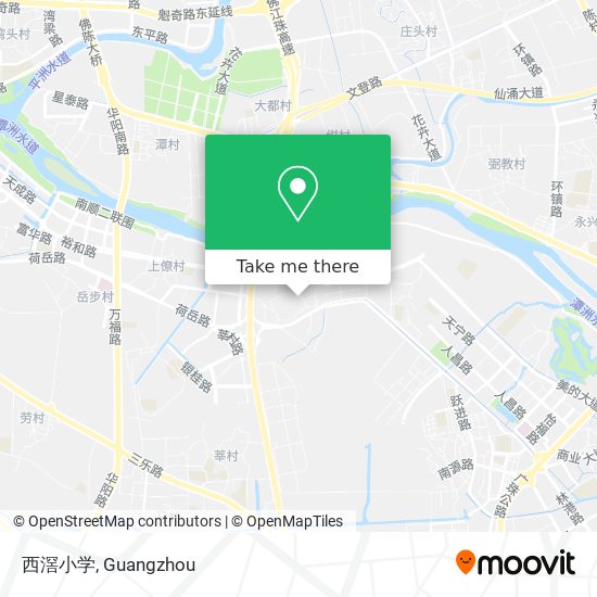 西滘小学 map
