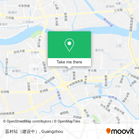 荔村站（建设中） map