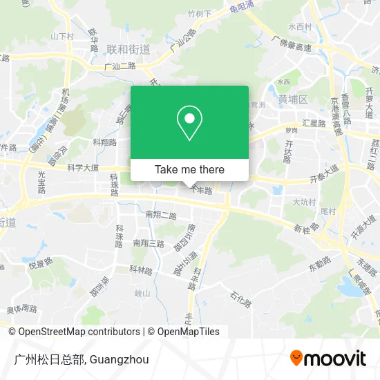 广州松日总部 map