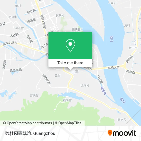 碧桂园翡翠湾 map