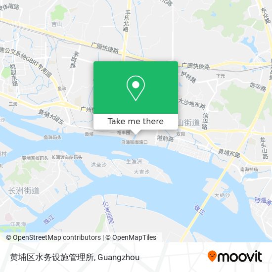 黄埔区水务设施管理所 map