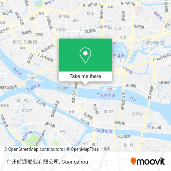 广州航通船业有限公司 map