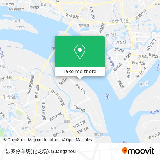 涉案停车场(化龙场) map
