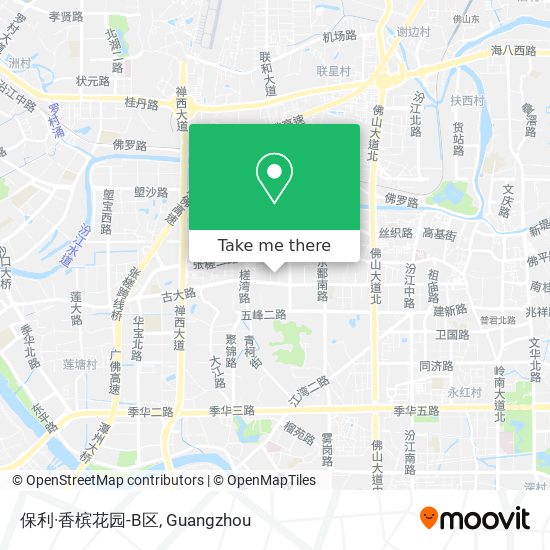 保利·香槟花园-B区 map