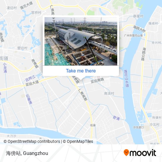 海傍站 map