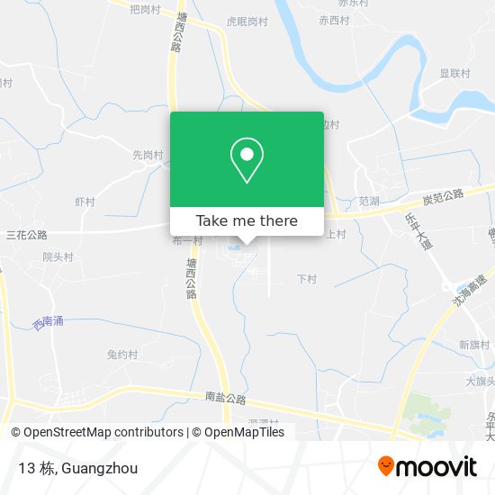 13 栋 map