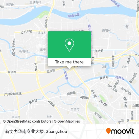 新协力华南商业大楼 map