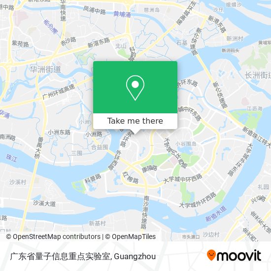 广东省量子信息重点实验室 map