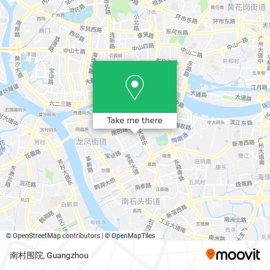 南村围院 map