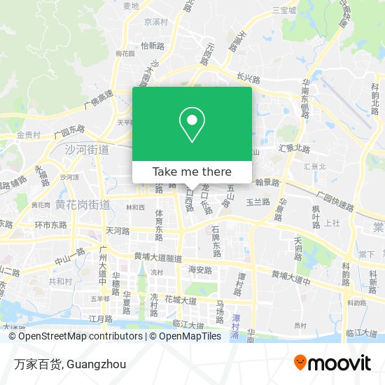万家百货 map