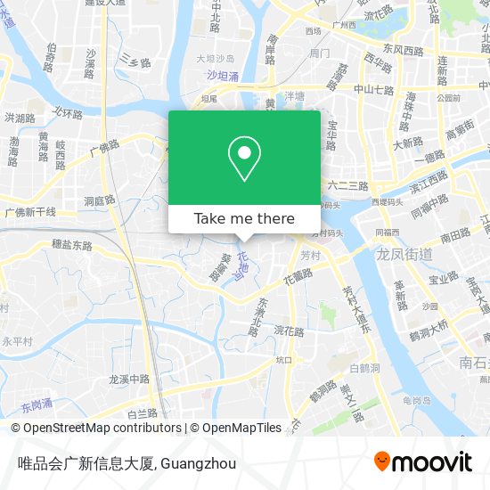 唯品会广新信息大厦 map