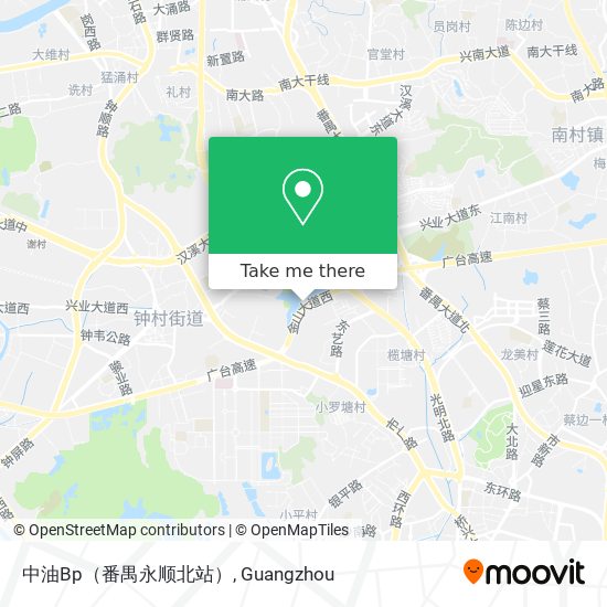 中油Bp（番禺永顺北站） map