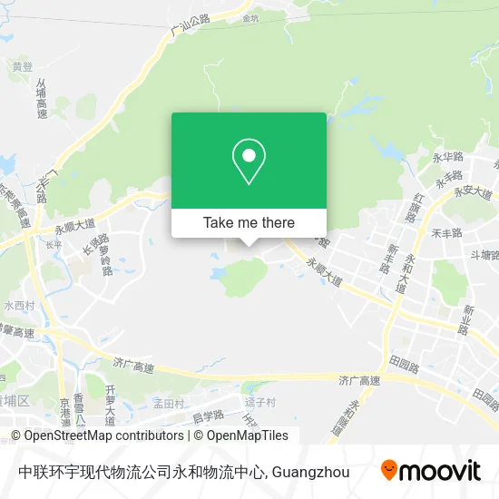 中联环宇现代物流公司永和物流中心 map