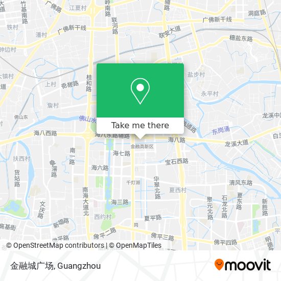 金融城广场 map