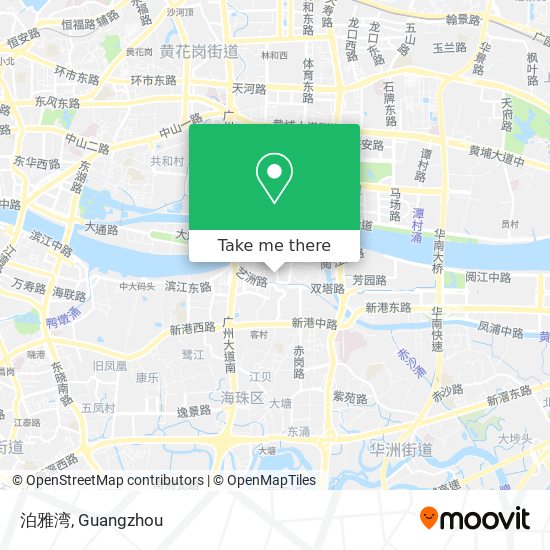 泊雅湾 map