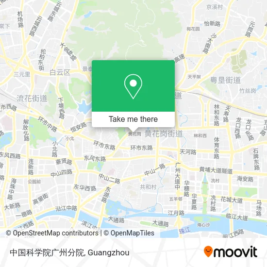 中国科学院广州分院 map