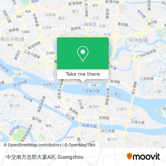 中交南方总部大厦A区 map