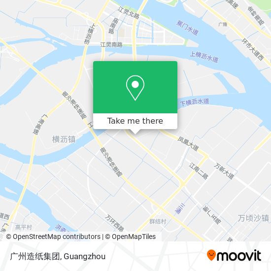 广州造纸集团 map