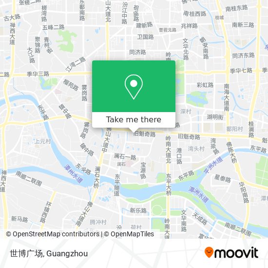 世博广场 map
