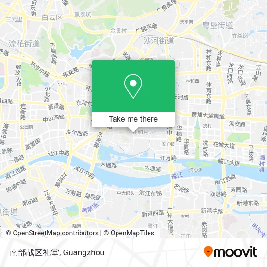 南部战区礼堂 map