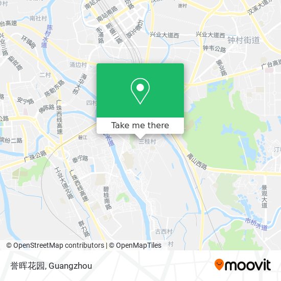 誉晖花园 map