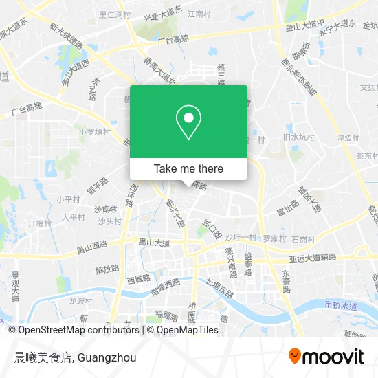 晨曦美食店 map