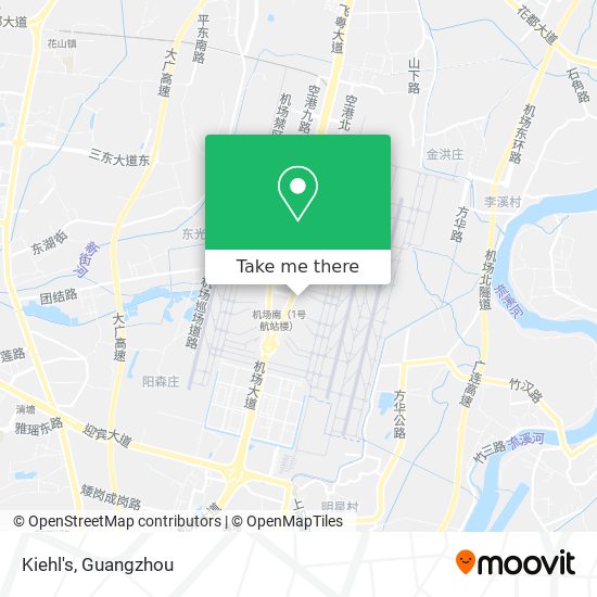 Kiehl's map