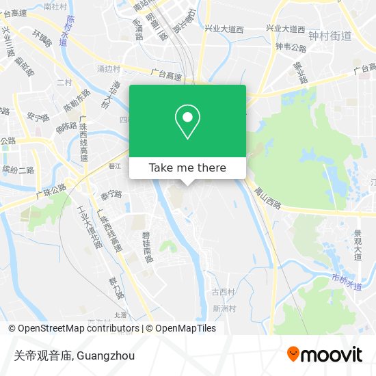 关帝观音庙 map