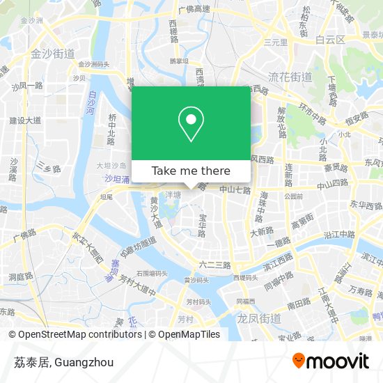 荔泰居 map