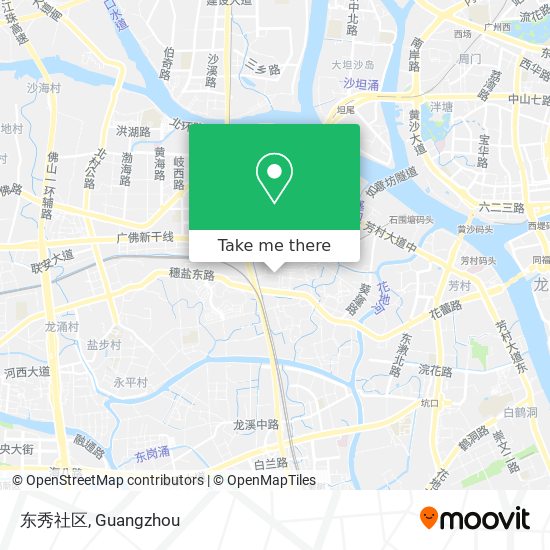 东秀社区 map