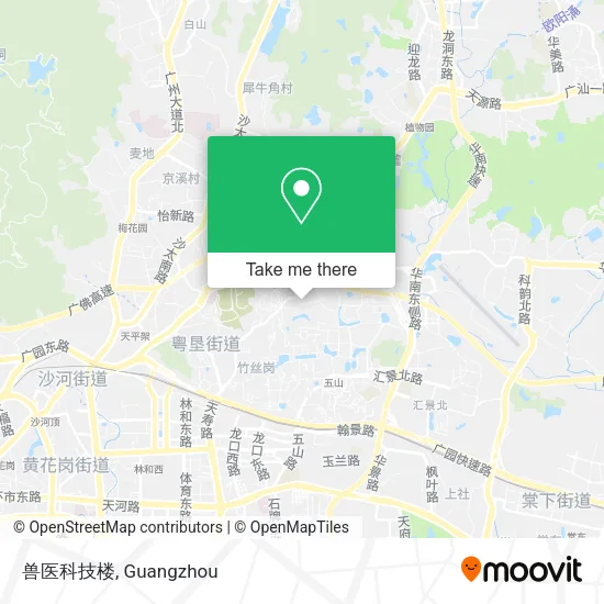 兽医科技楼 map